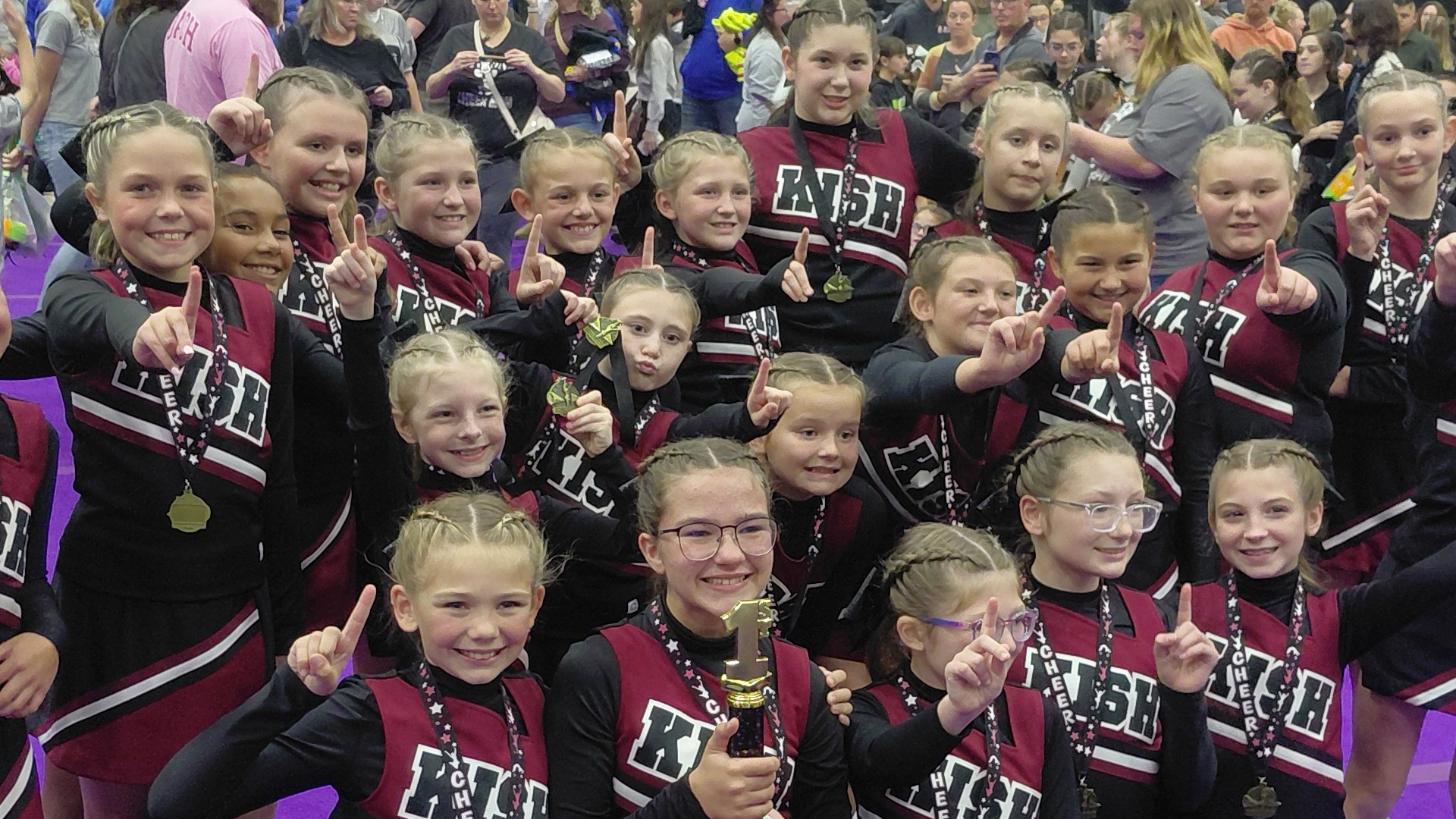 Kish Sweeps 2025 Cheer Competition